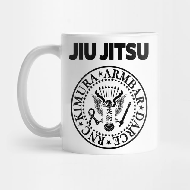 JIU JITSU - ROCK N ROLL by Tshirt Samurai